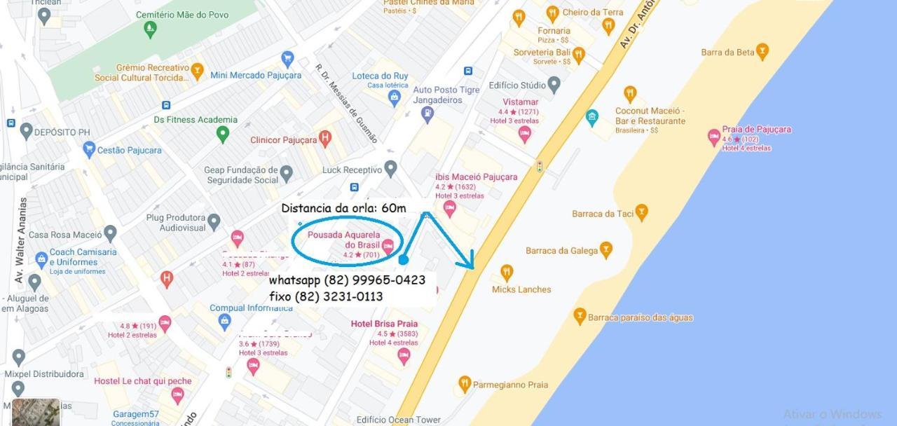 Pousada Aquarela Do Brasil Maceio Dış mekan fotoğraf